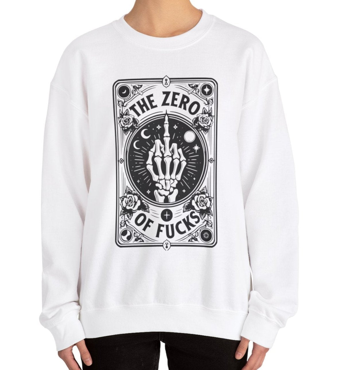"The Zero Of Fucks" Crewneck Sweatshirt