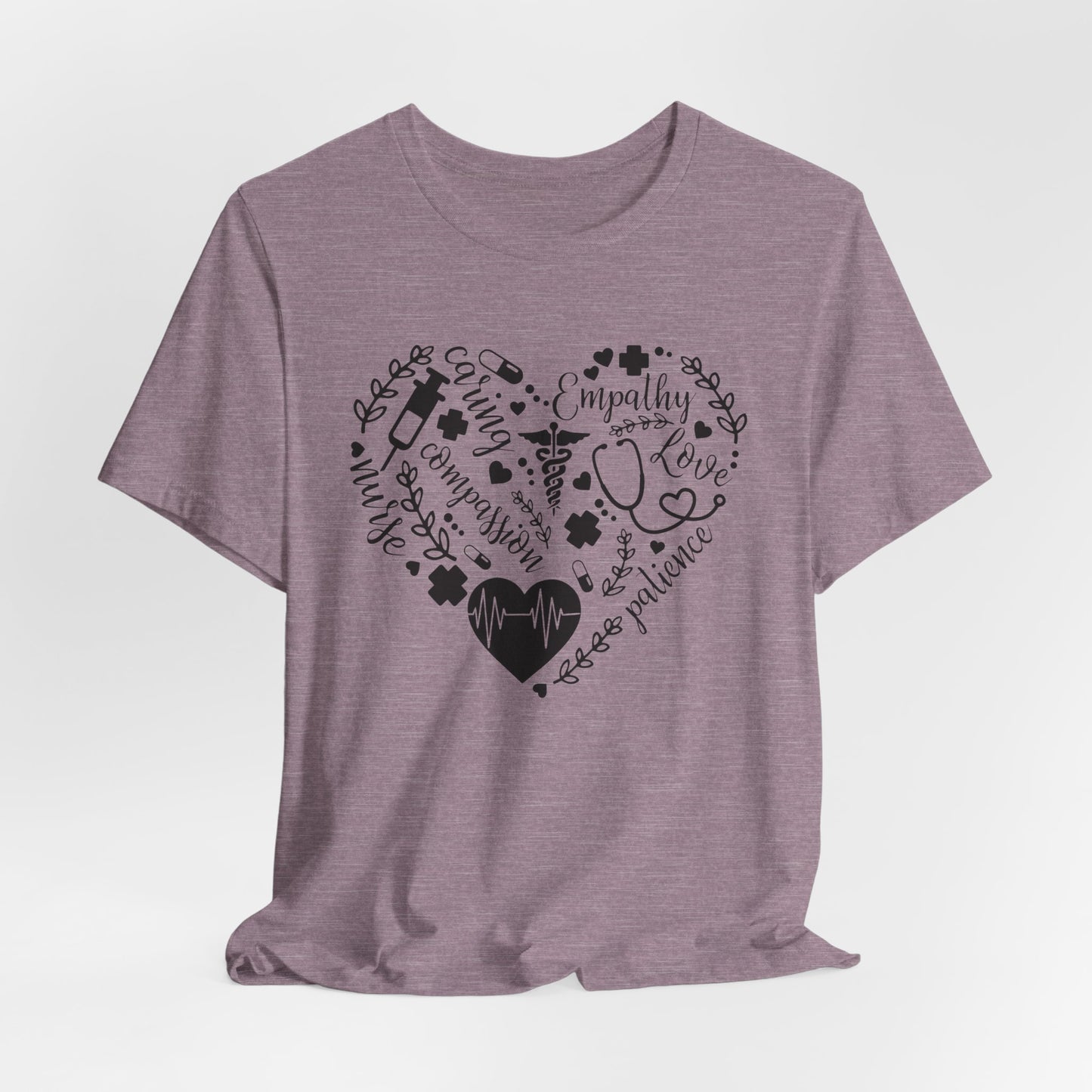 Empathy Heart Tee - Unisex Jersey Short Sleeve