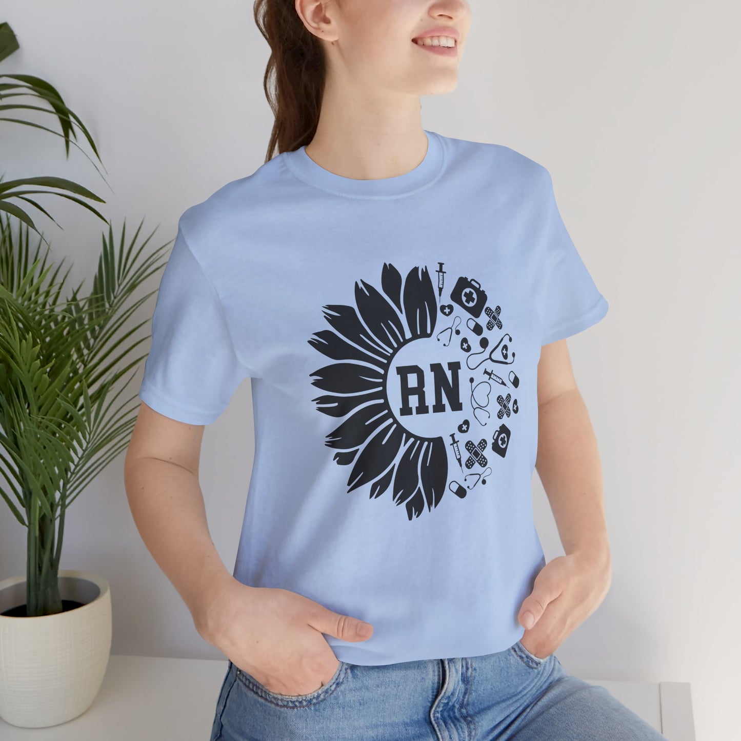 Floral Nurse Tee