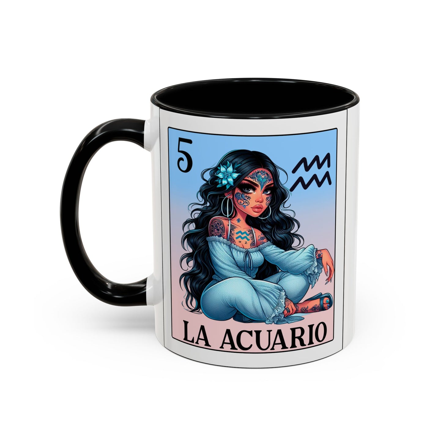 La Acuario Spanish Horoscope Coffee Mug