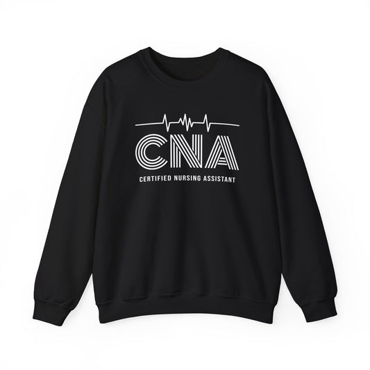 CNA Crewneck Sweatshirt, Nursing Assistant Gift, Medical Apparel