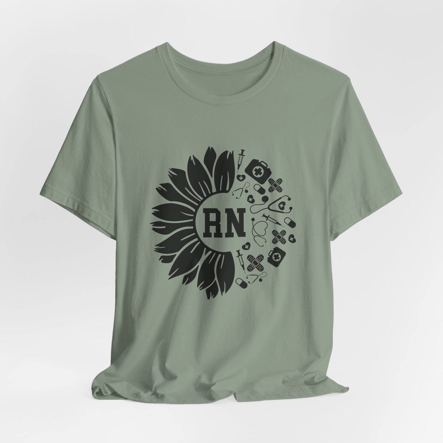 Floral Nurse Tee