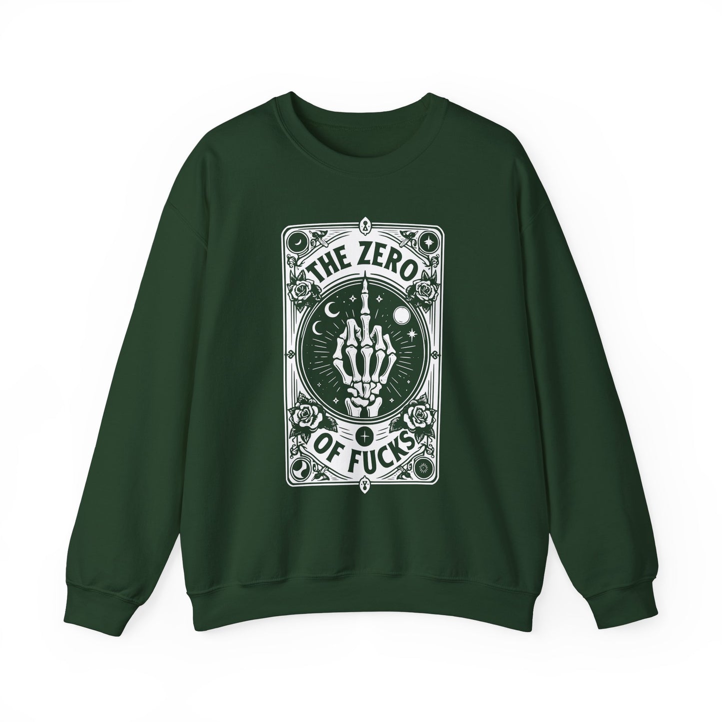 The Zero Of Fucks Crewneck Sweatshirt