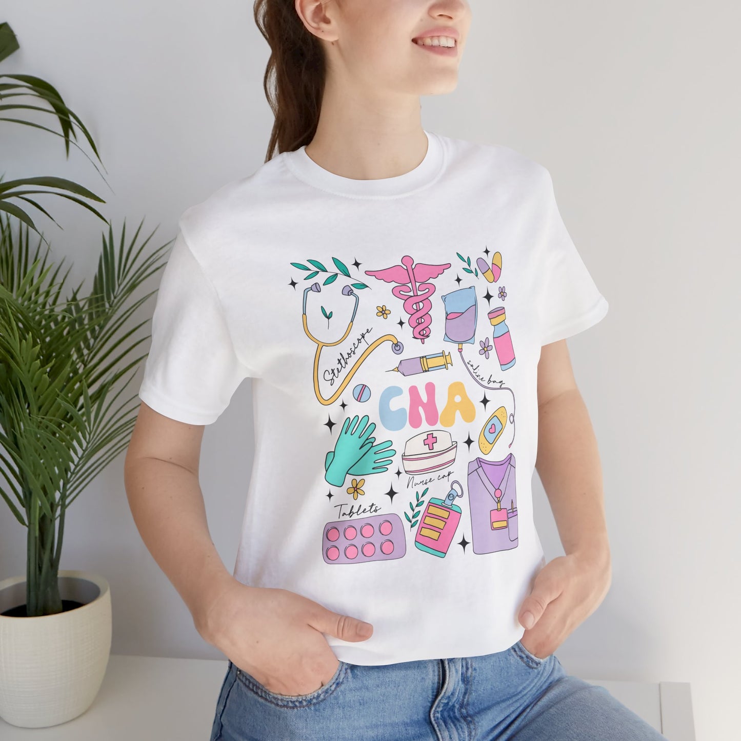 Unisex Tee - CNA Healthcare Work Shirt