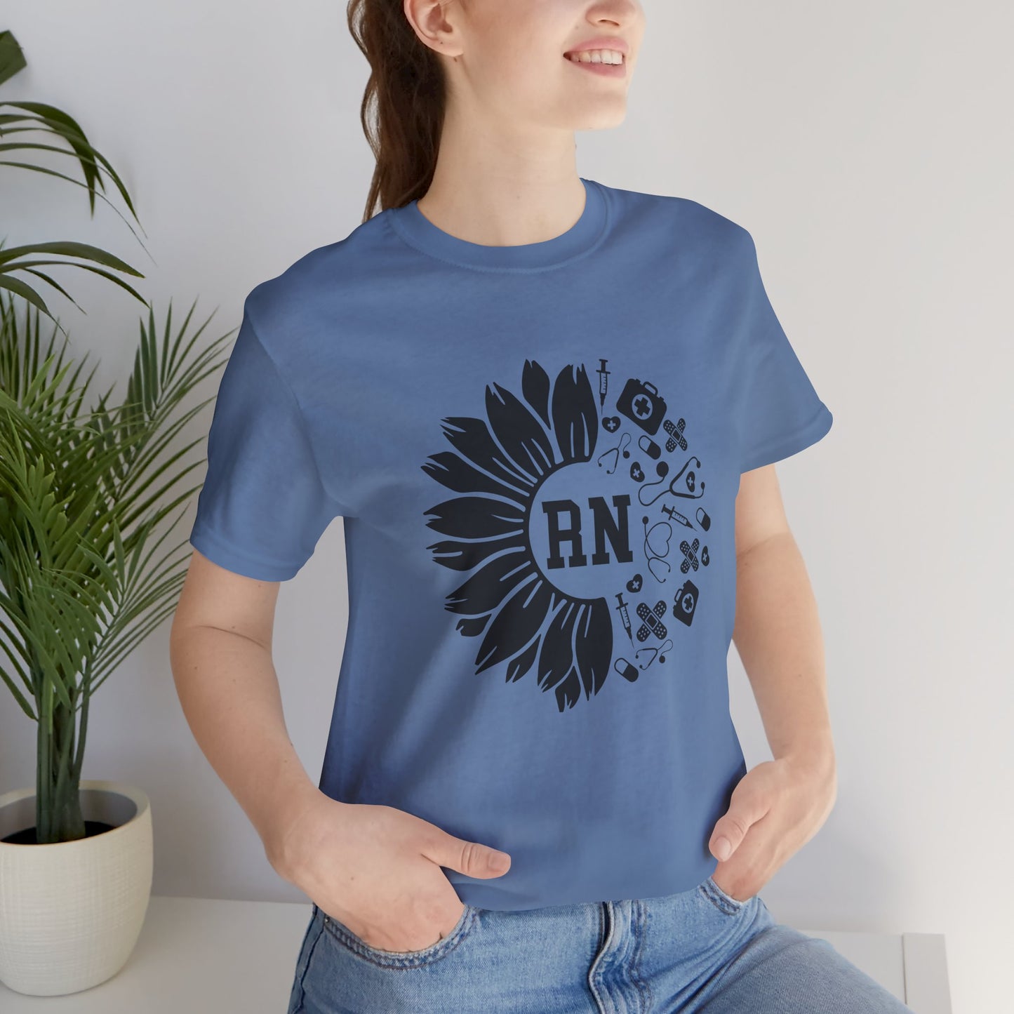 Floral Nurse Tee