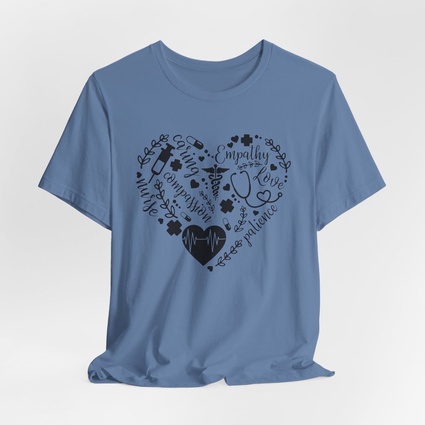 Empathy Heart Tee - Unisex Jersey Short Sleeve