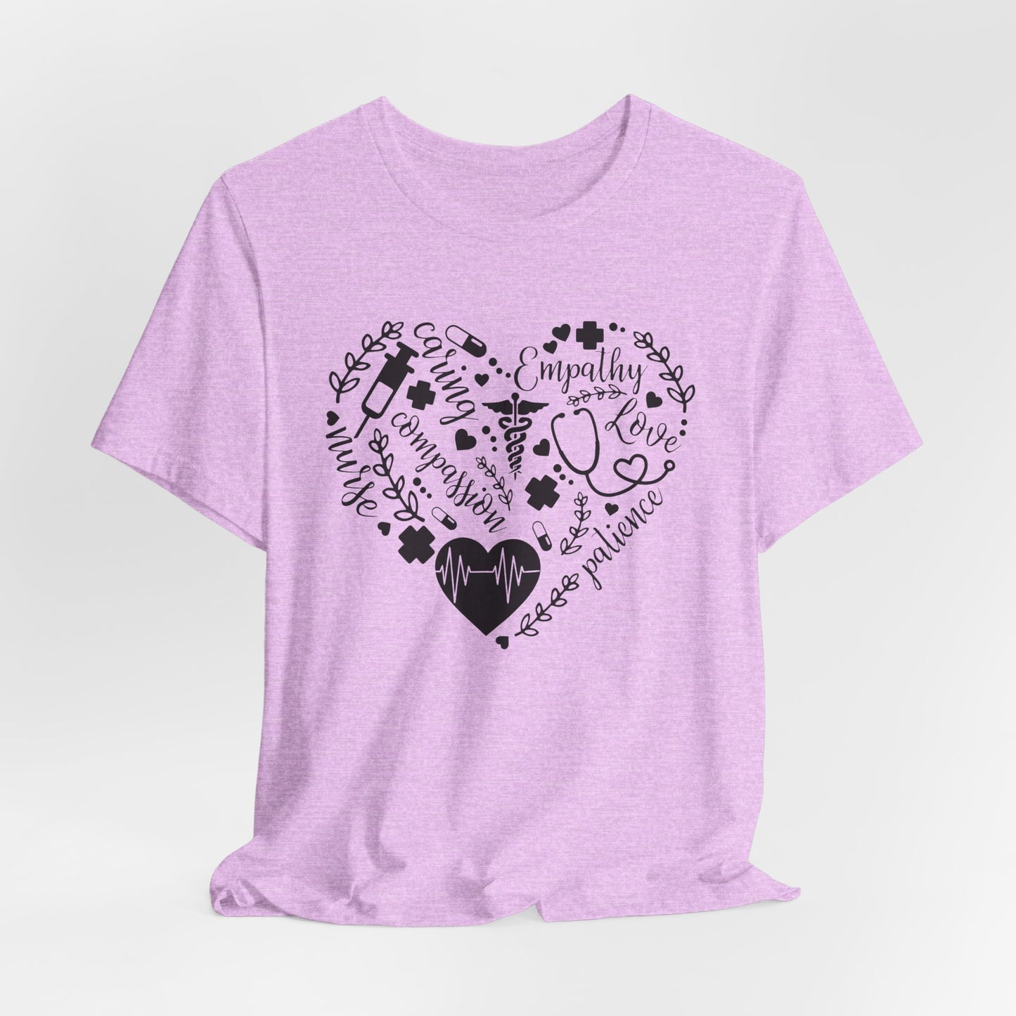 Empathy Heart Tee - Unisex Jersey Short Sleeve