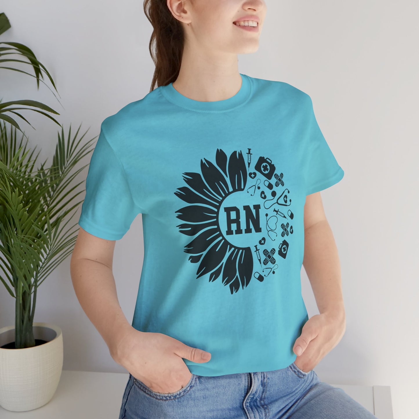 Floral Nurse Tee
