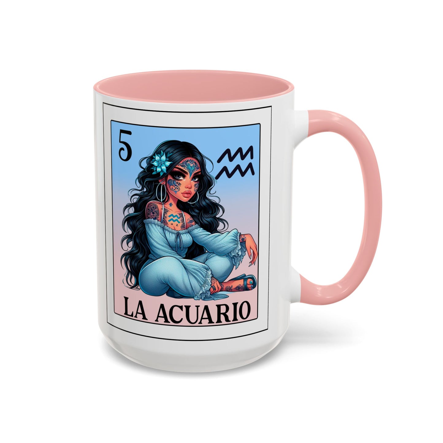 La Acuario Spanish Horoscope Coffee Mug