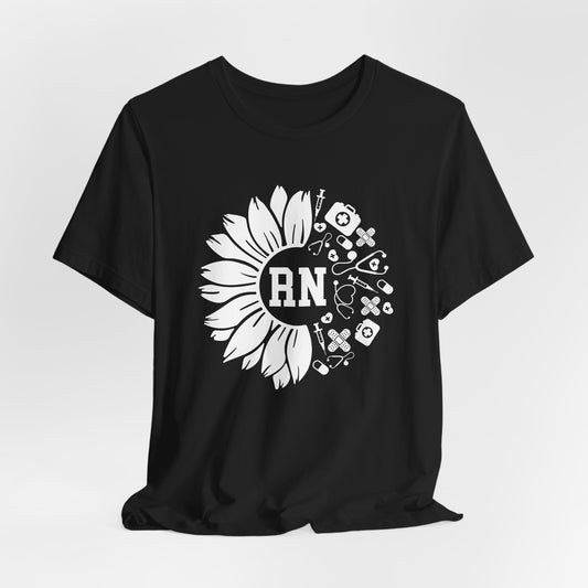 Floral Nurse Tee