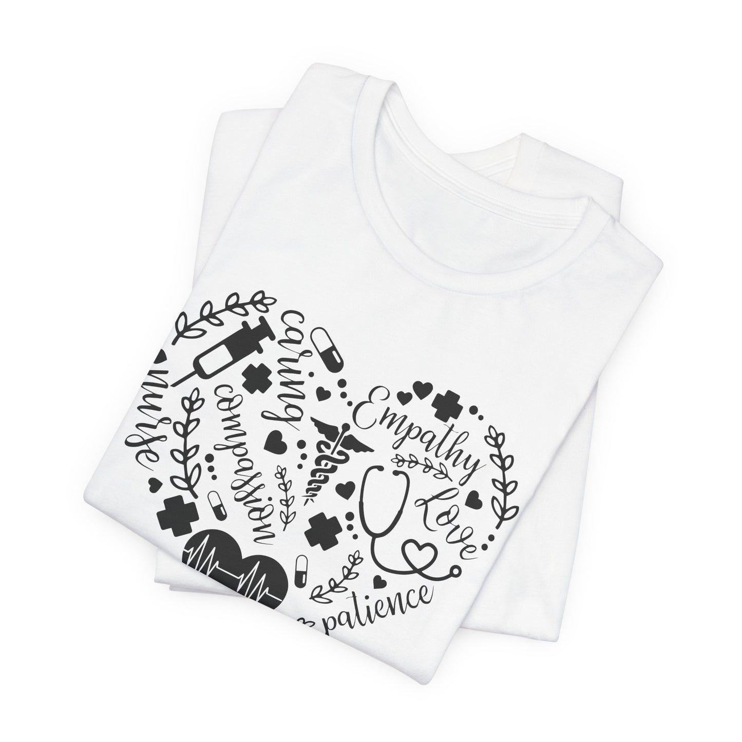 Empathy Heart Tee - Unisex Jersey Short Sleeve
