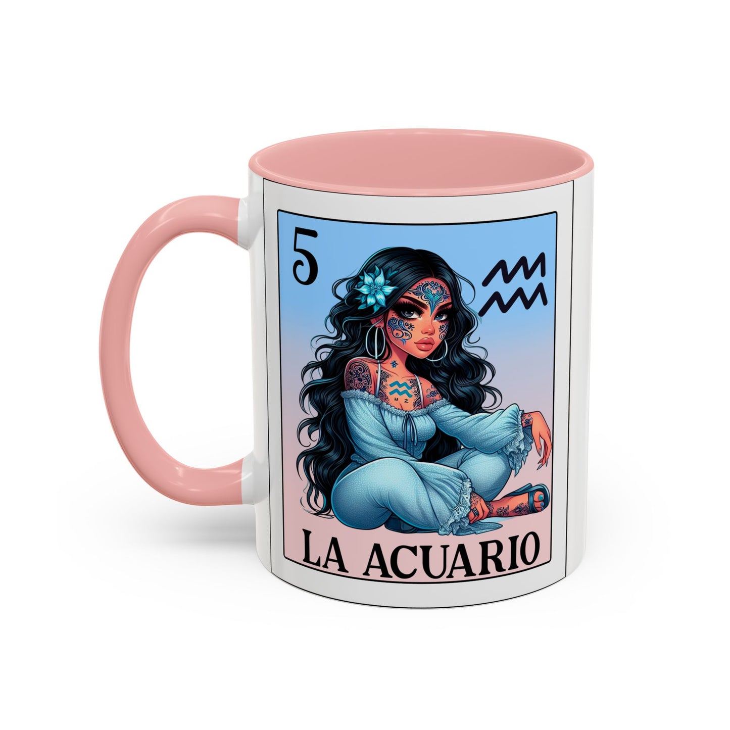 La Acuario Spanish Horoscope Coffee Mug