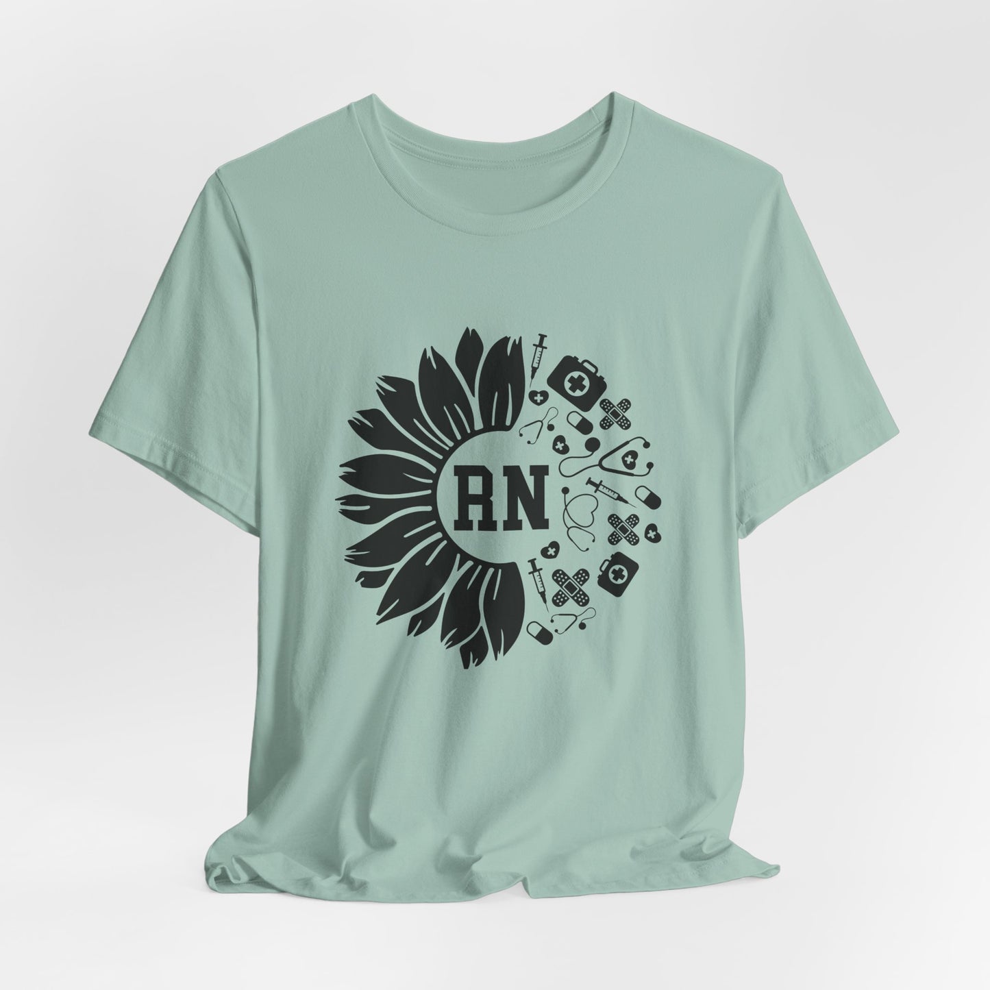 Floral Nurse Tee