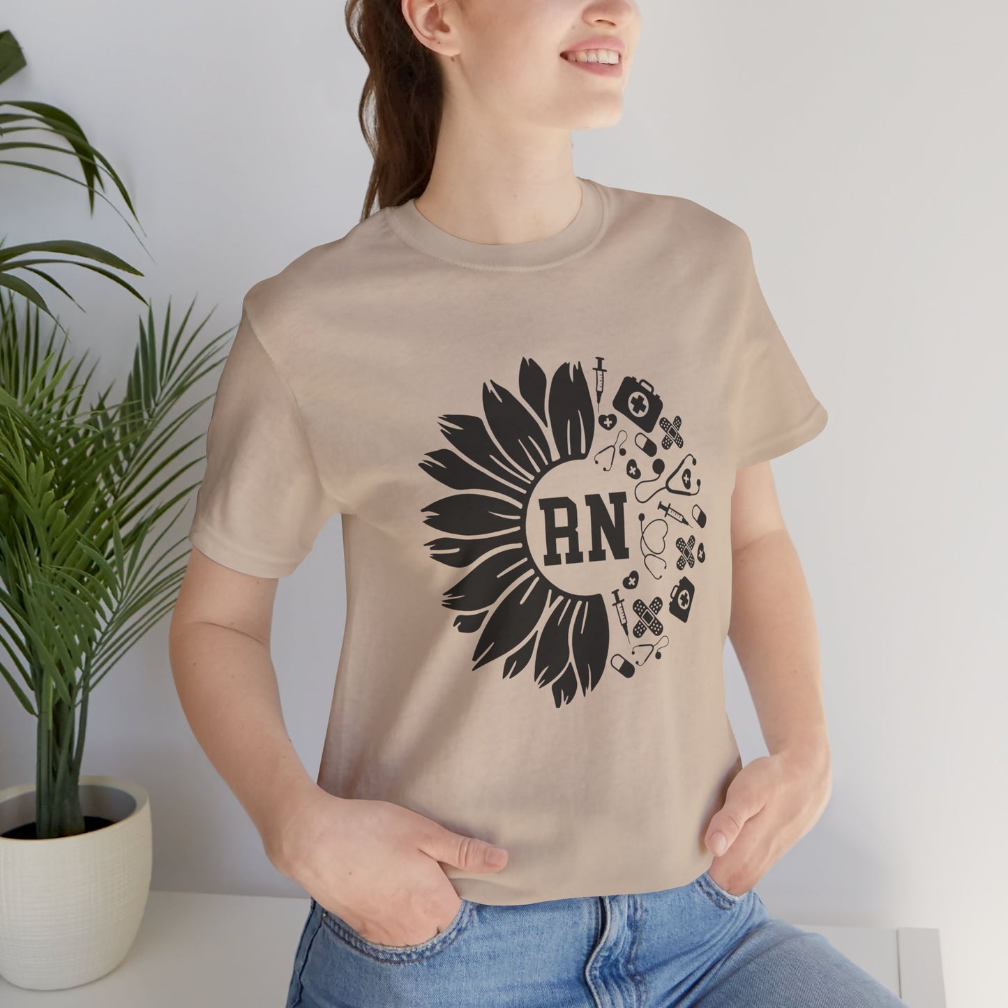Floral Nurse Tee