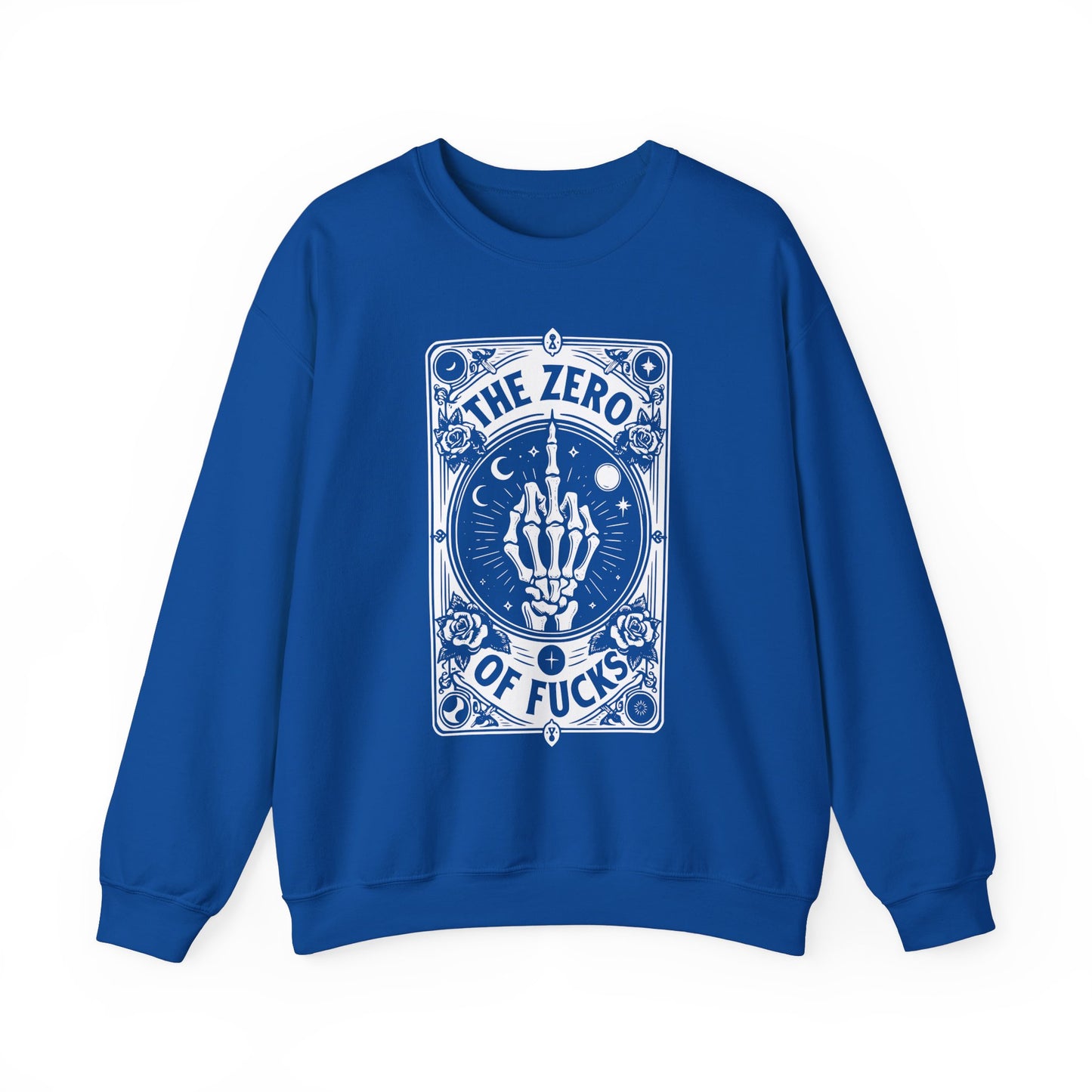 The Zero Of Fucks Crewneck Sweatshirt