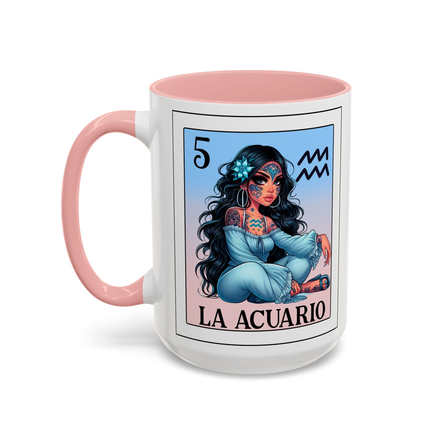 La Acuario Spanish Horoscope Coffee Mug