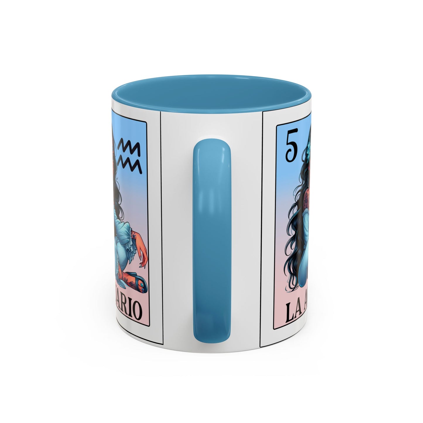 La Acuario Spanish Horoscope Coffee Mug