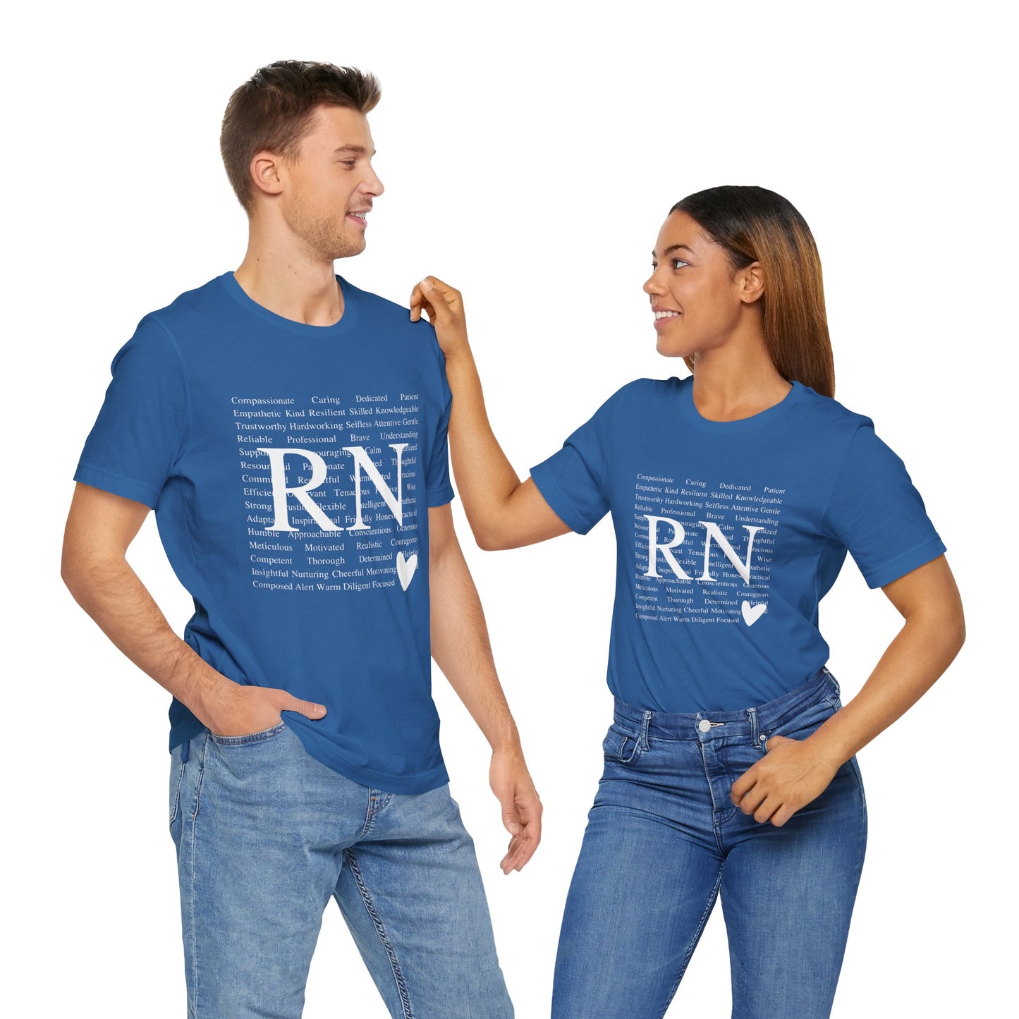 Compassionate RN Unisex Jersey Tee - Perfect Gift for Nurses