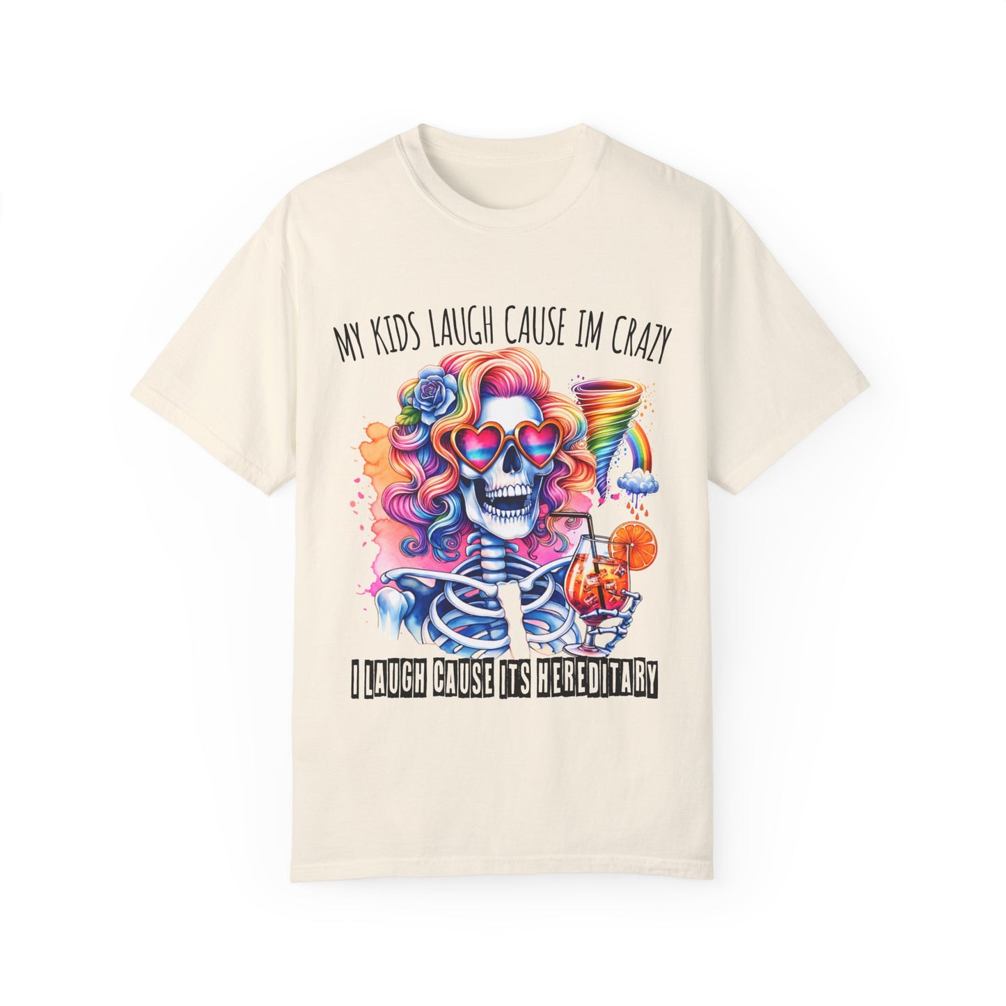 Hereditary Humor Unisex Garment-Dyed T-Shirt - Fun Family Vibe