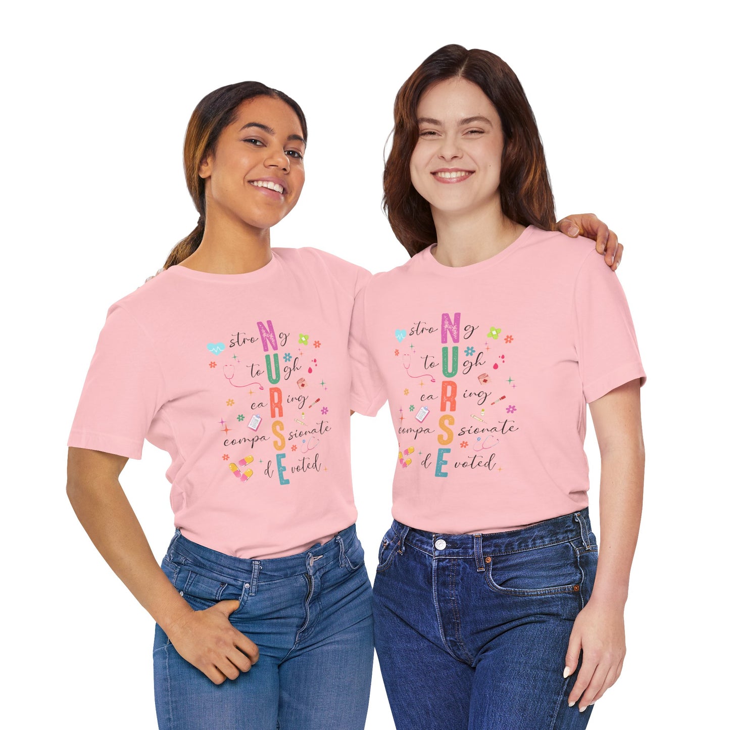 Inspirational Nurse Short Sleeve Tee - Gift for Healthcare Heroes