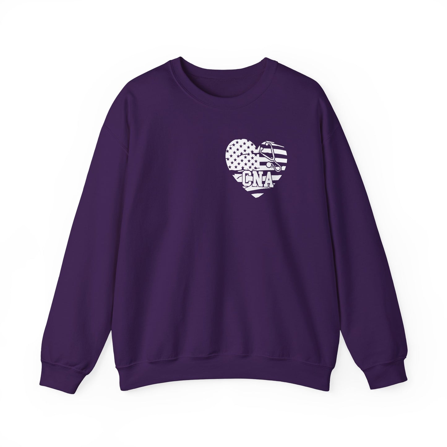 CNA Heart Flag Sweatshirt