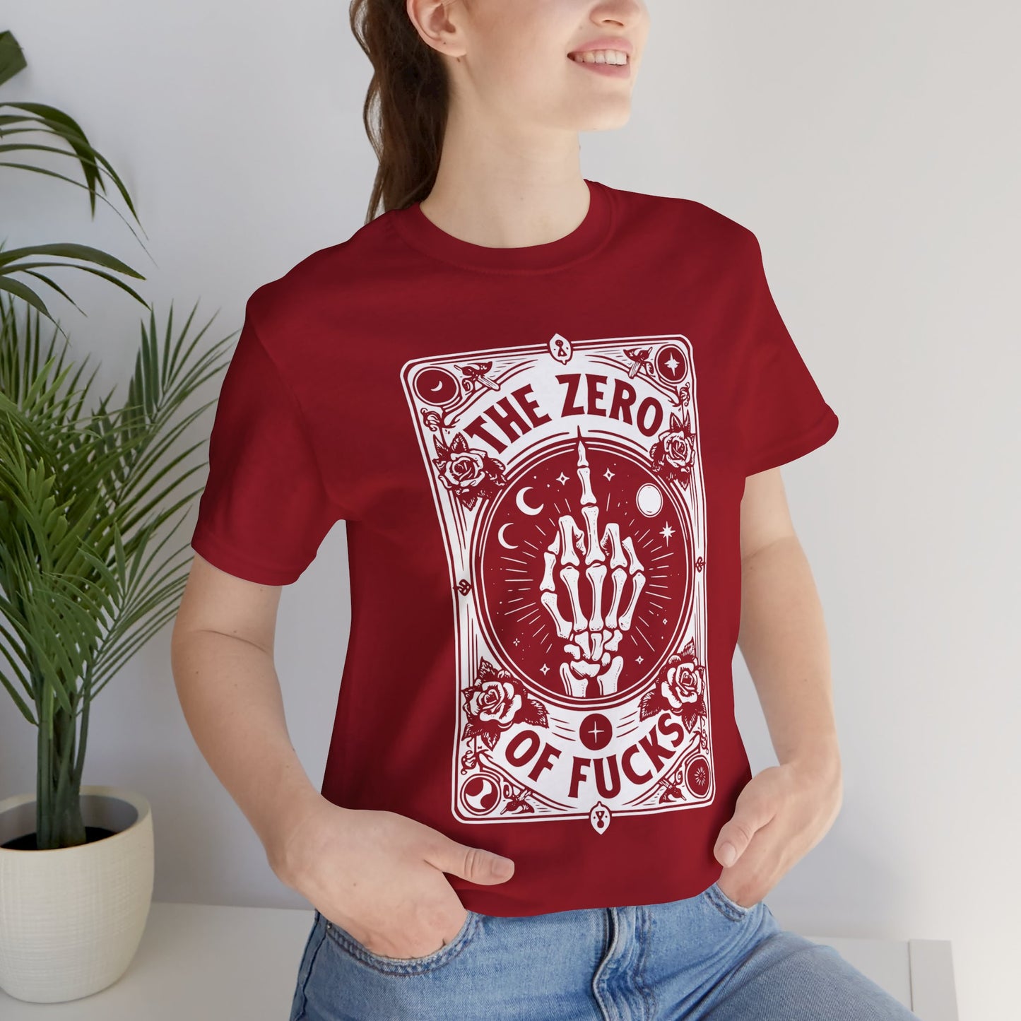 ZERO FUCKS Graphic Tee
