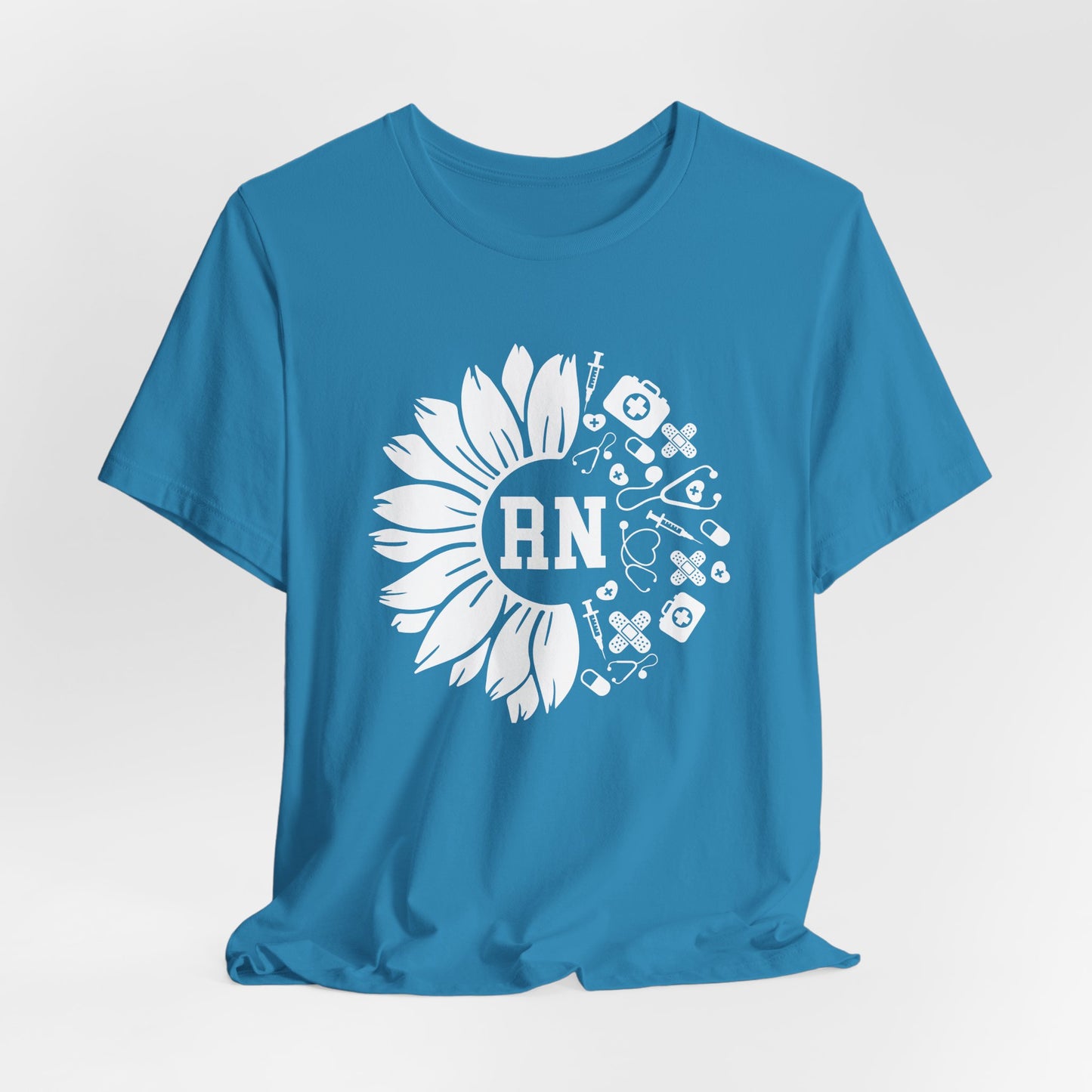 Floral Nurse Tee