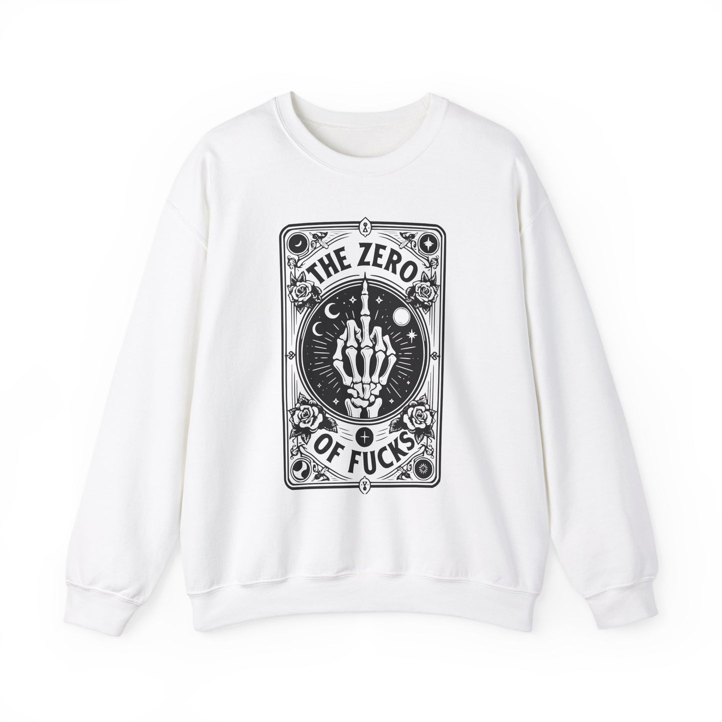 "The Zero Of Fucks" Crewneck Sweatshirt